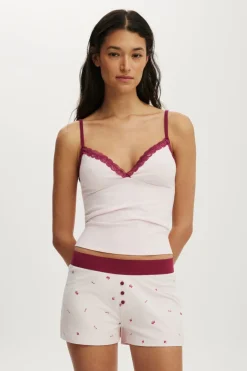 Dreamy Soft Lace Triangle Cami