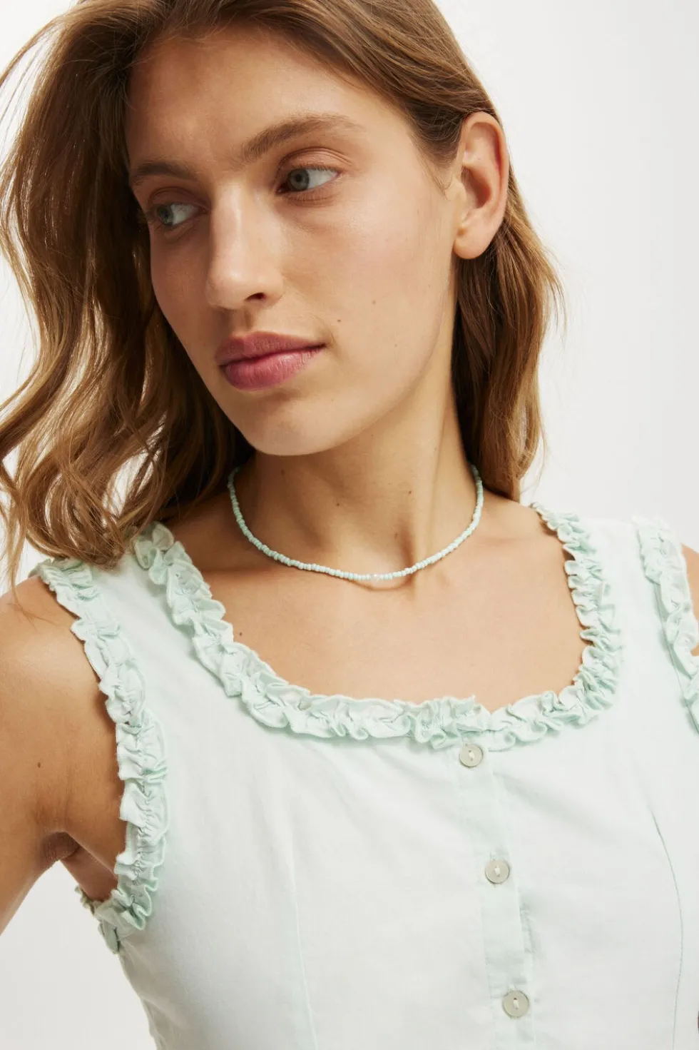 Emily Ruffle Top