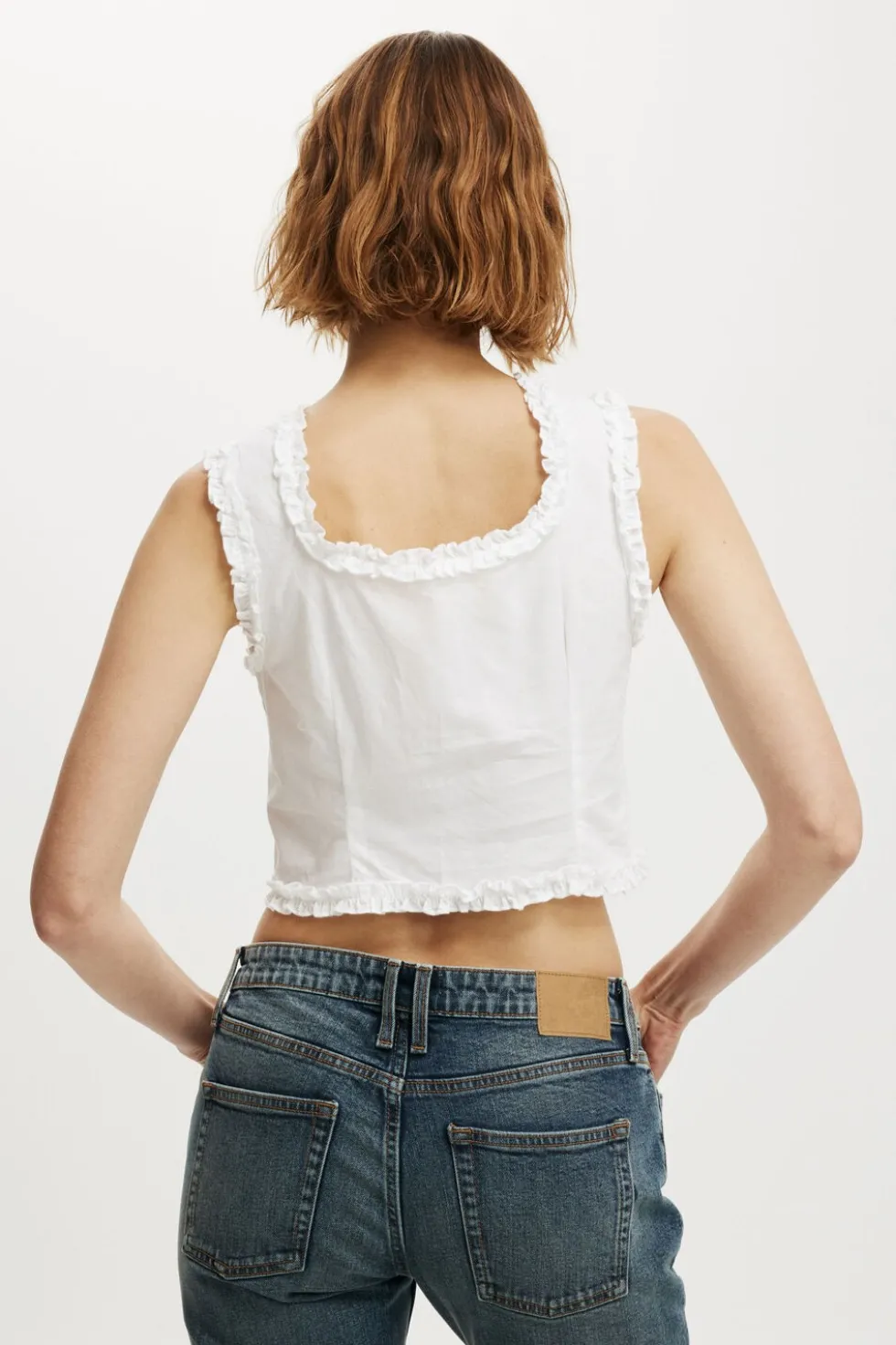Emily Ruffle Top