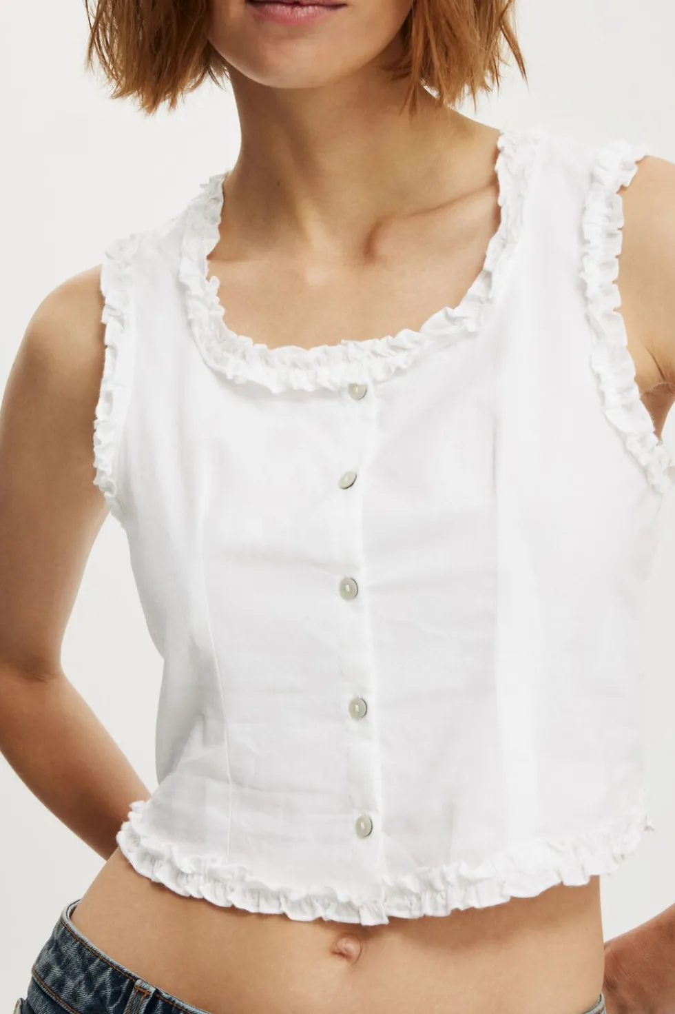 Emily Ruffle Top