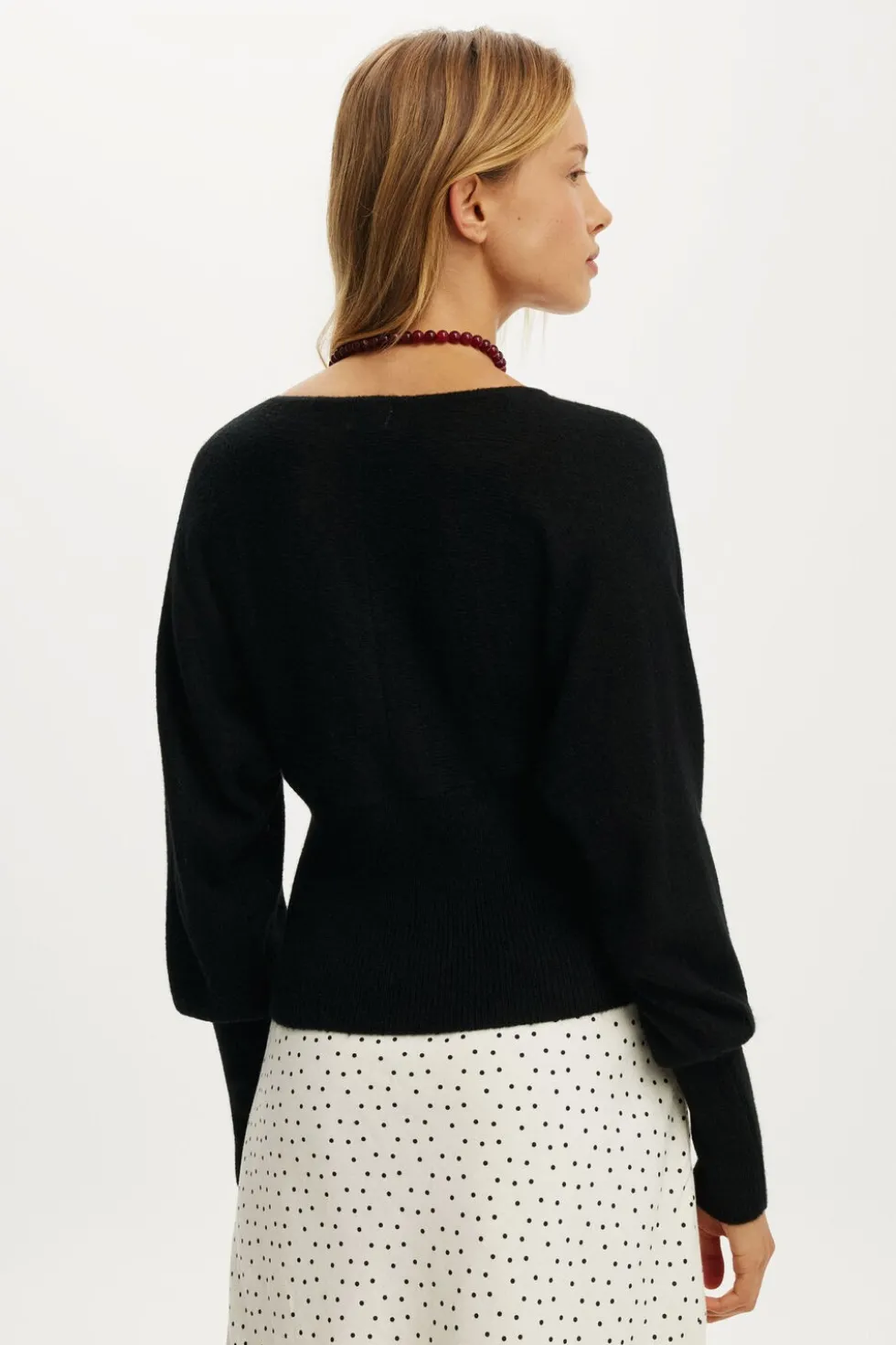 Feather V Knit Top