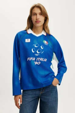 FIFA Long Sleeve Graphic Football Jersey
