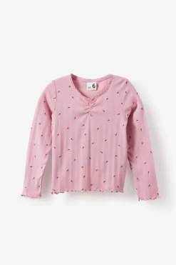 Fitted Essential Long Sleeve Ruched Top