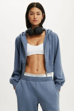 Fleece Contour Zip Through