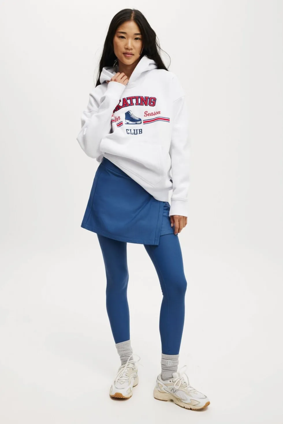 Fleece Lined Wrap Skirt