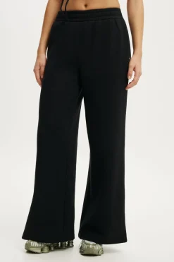 Fleece Wide Leg Sweatpant