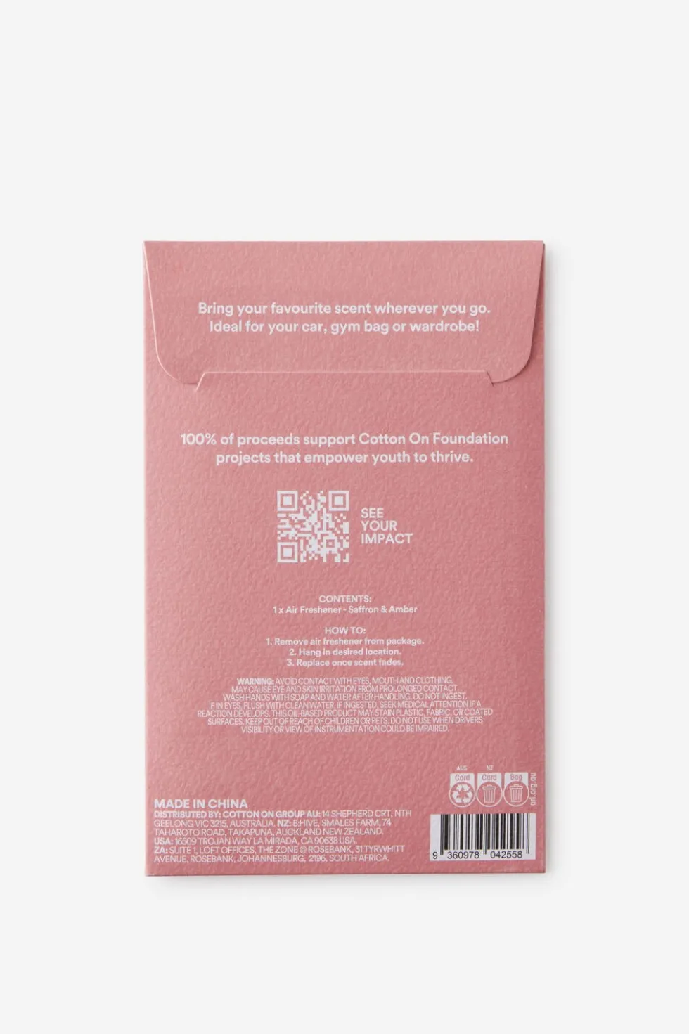 Foundation Air Freshener