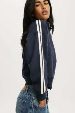 Funnel Neck Fleece Zip Through