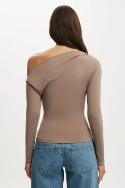 Georgie Off Shoulder Long Sleeve