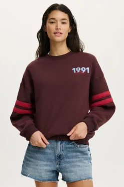 Graphic Crew Sweatshirt