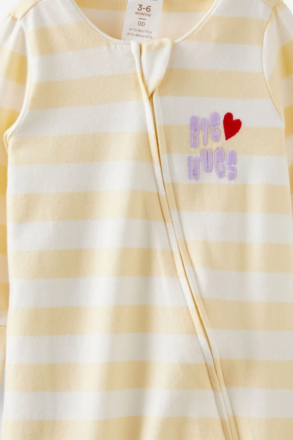 Growie Long Sleeve Zip All In One Romper