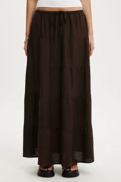 Haven Multi Tiered Maxi Skirt