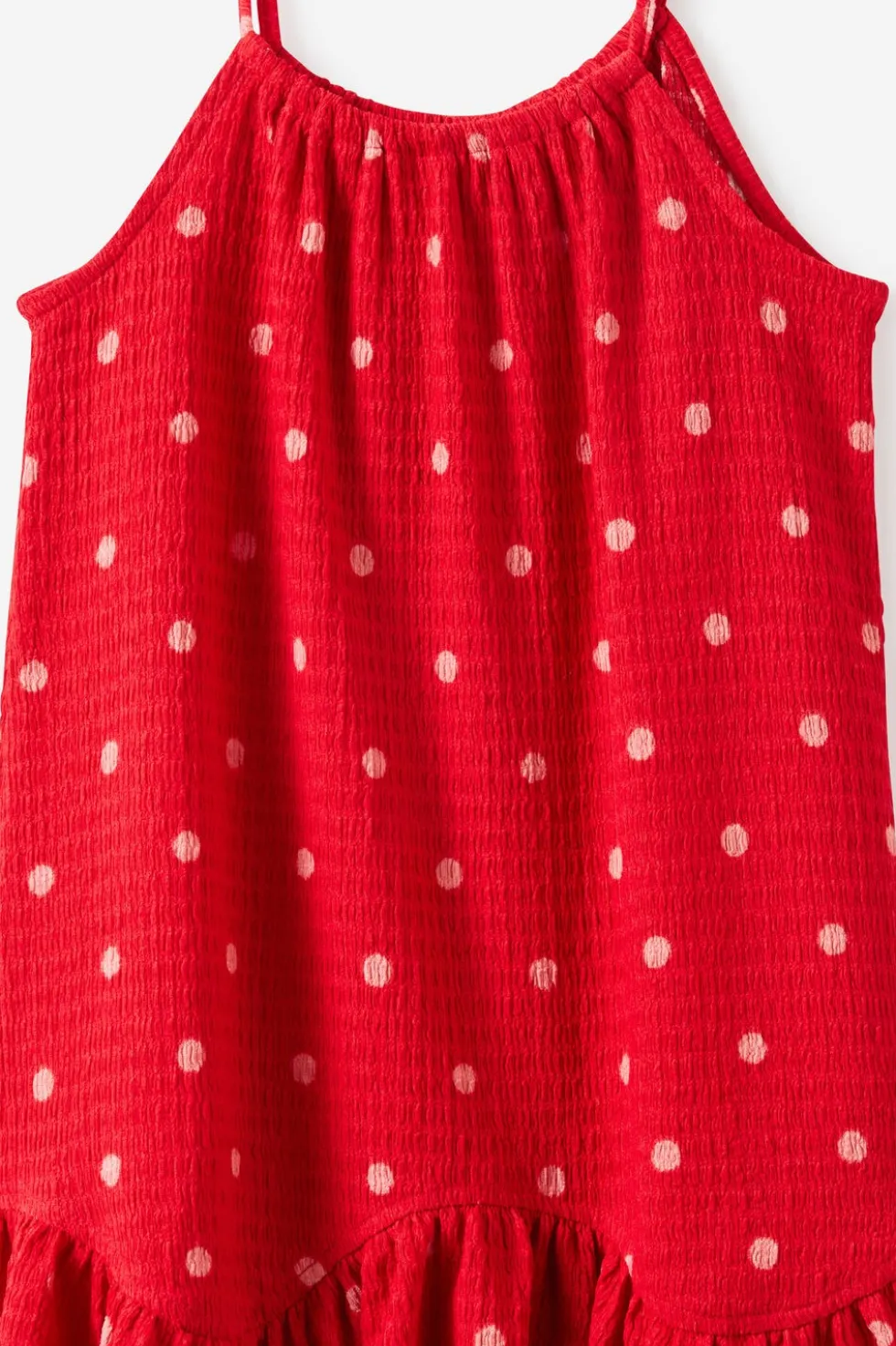 Hazel Scalloped Sleeveless Dress