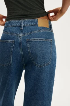 High Rise Wide Crop Jean