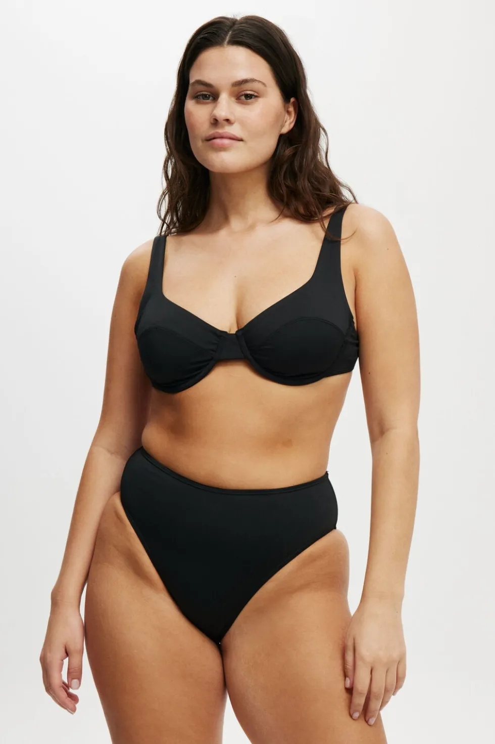 Highwaisted Cheeky Bikini Bottom