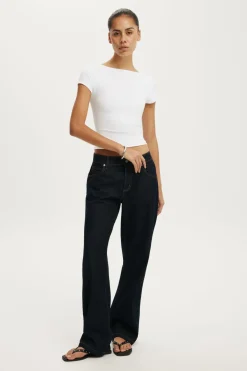 Hold Me Scoop Back Tee