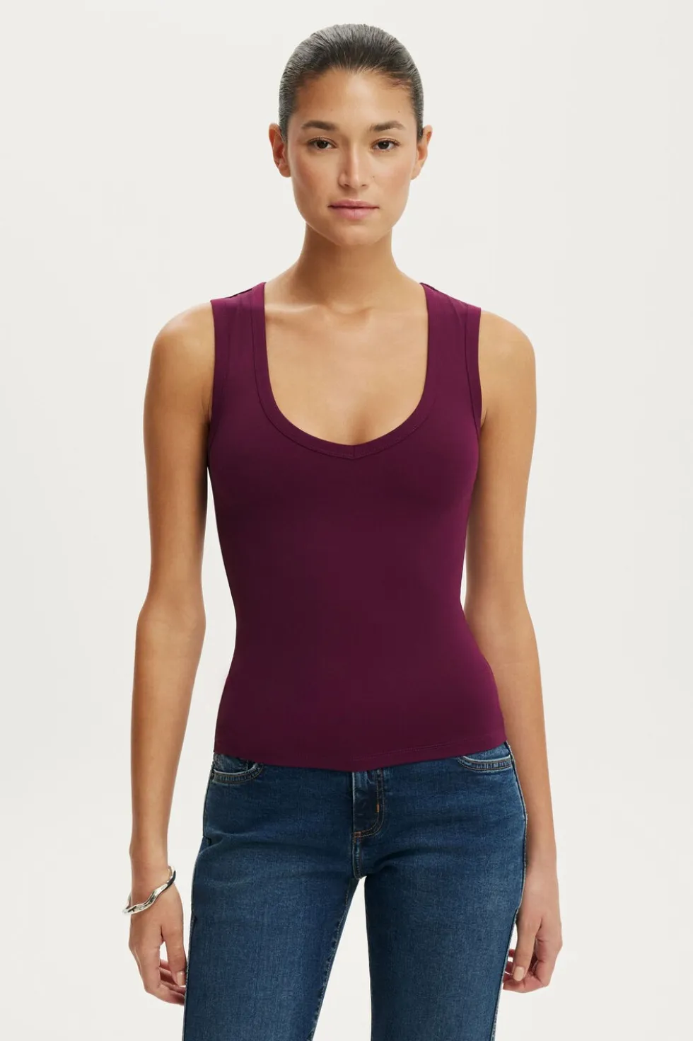 Hold Me V Neck Tank