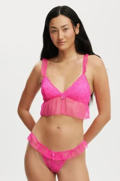 Holly Lace Longline Bralette