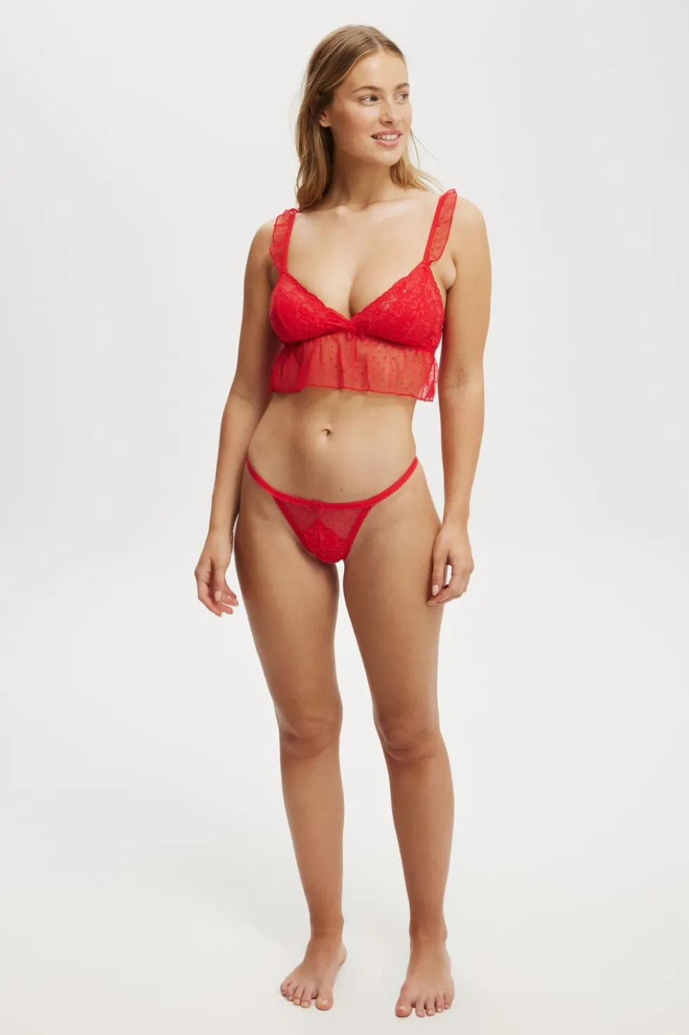 Holly Lace Longline Bralette