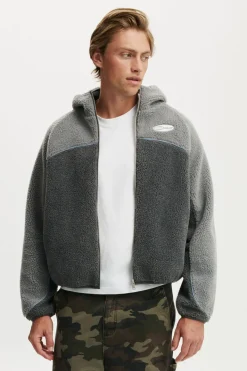 Hooded Teddy Jacket