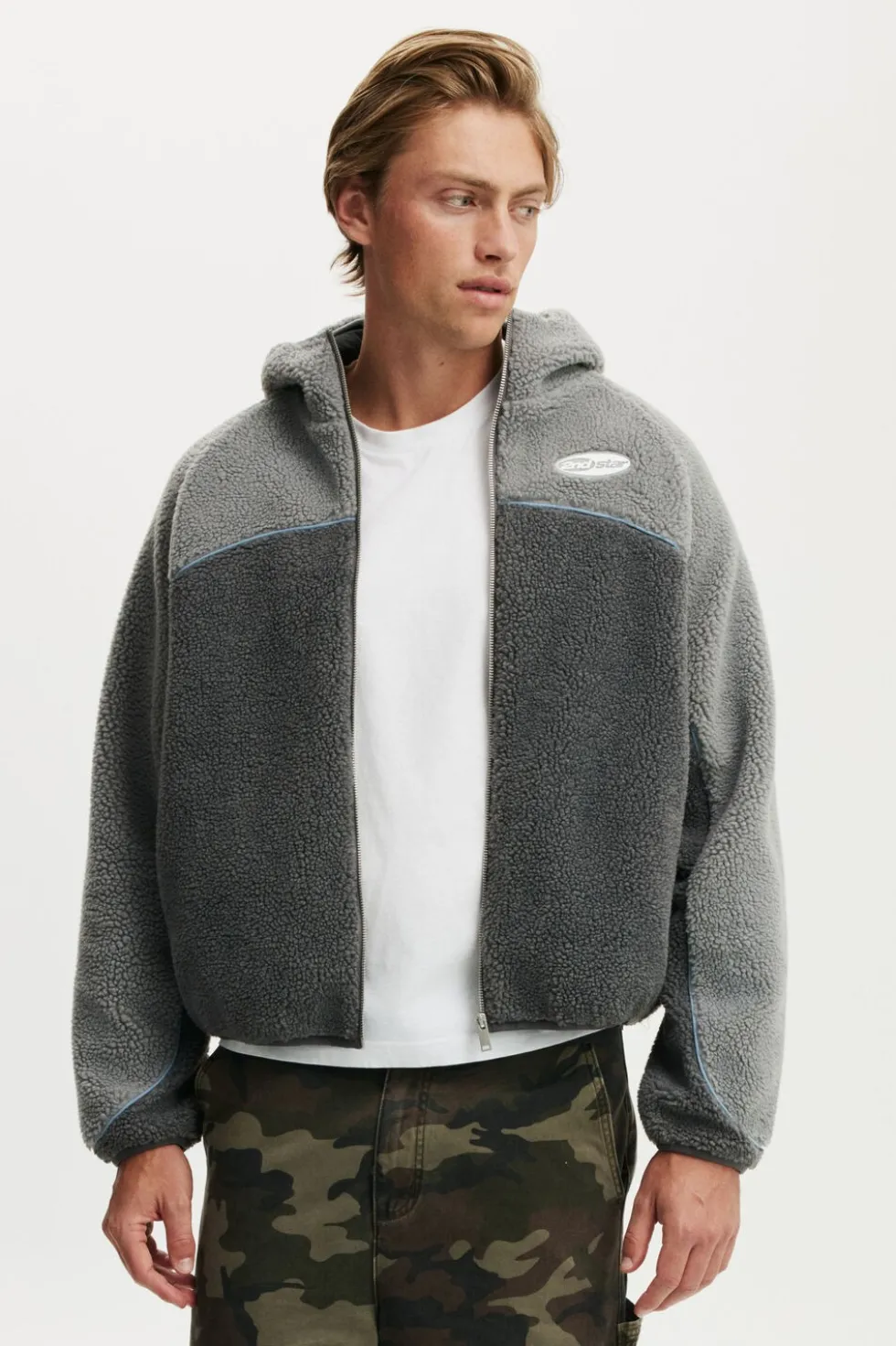 Hooded Teddy Jacket