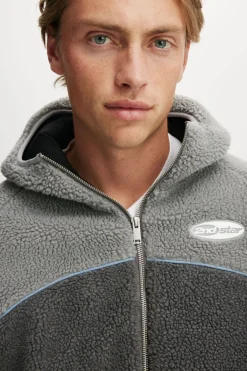 Hooded Teddy Jacket