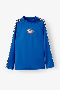 Hot Wheels Long Sleeve Raglan Rash Vest