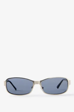 Jamie Metal Slim Wrap Around Sunglasses