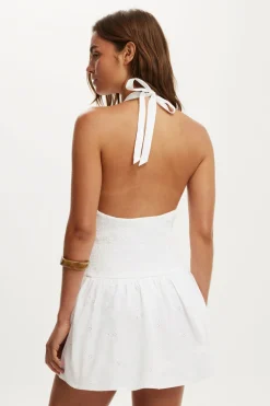 Kaity Halter Mini Dress