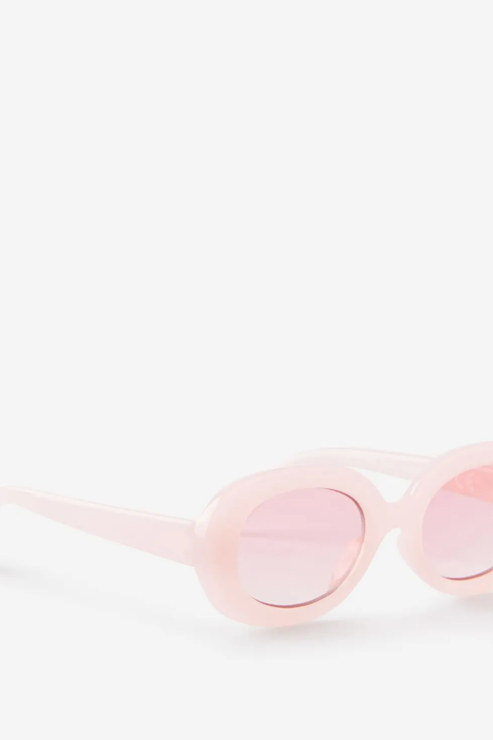 Kids Olive Oval Sunglasses