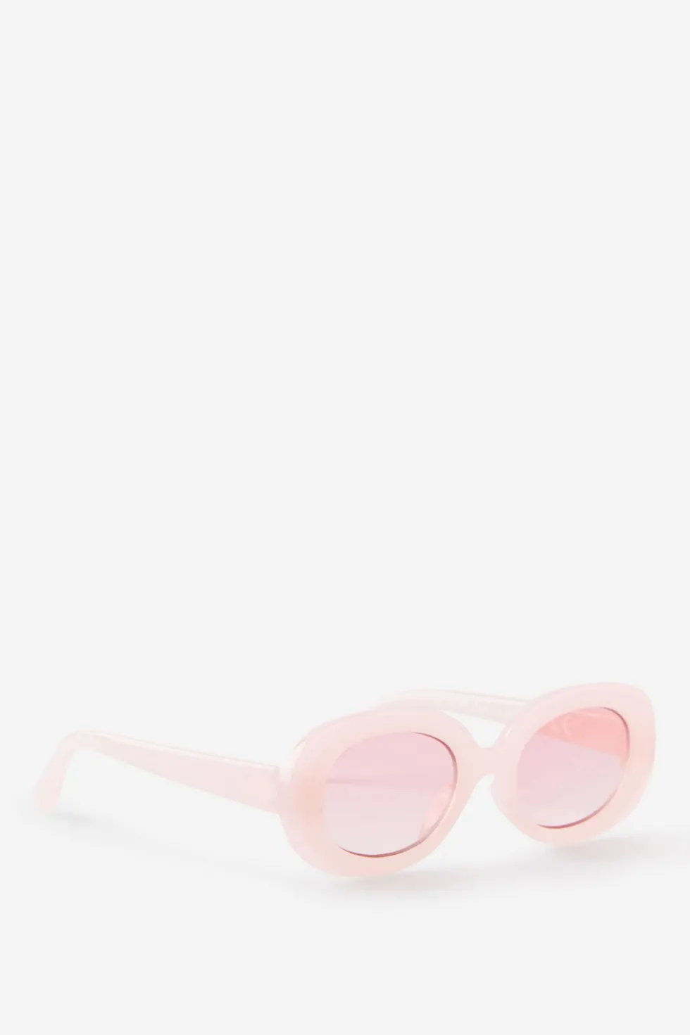 Kids Olive Oval Sunglasses