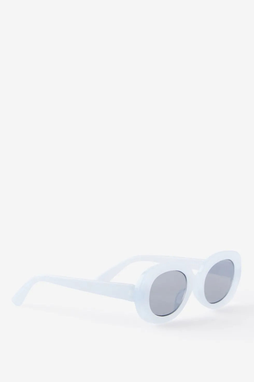 Kids Olive Oval Sunglasses