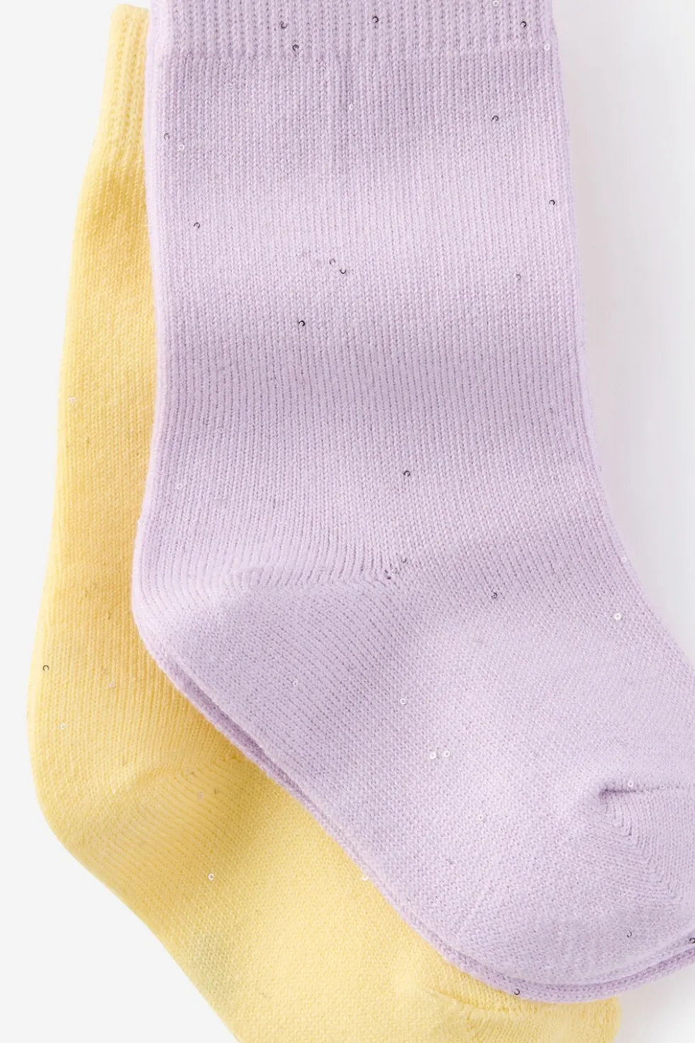 Kids 2Pk Longline Crew Socks