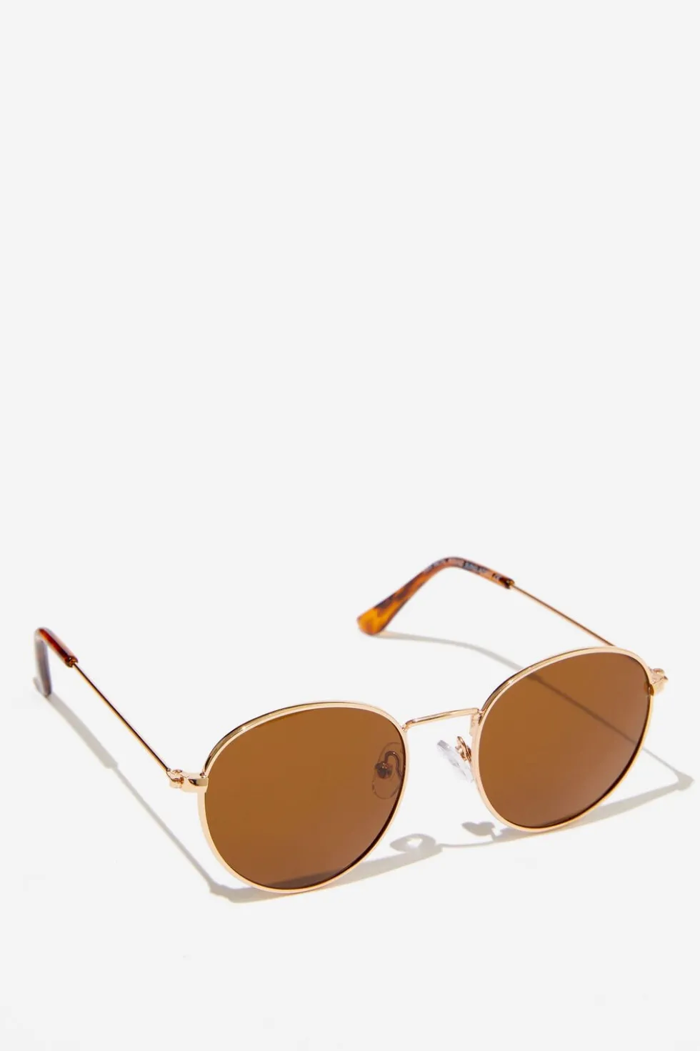 Kids Riley Round Metal Sunglasses