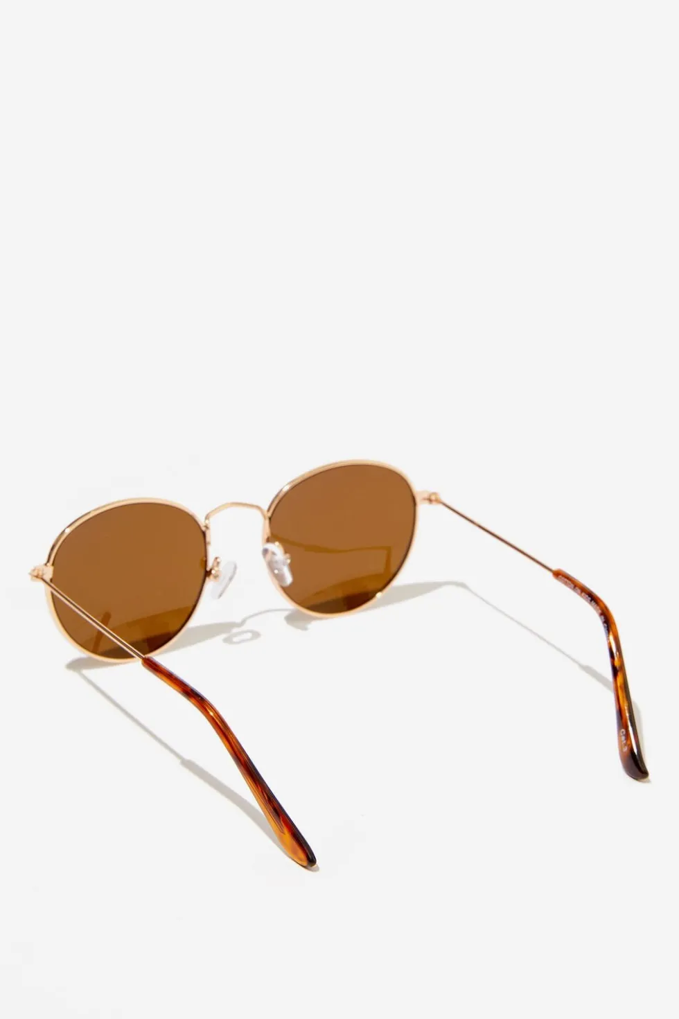 Kids Riley Round Metal Sunglasses