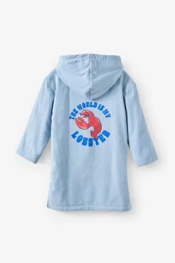 Kids Zip Thru Hooded Towel