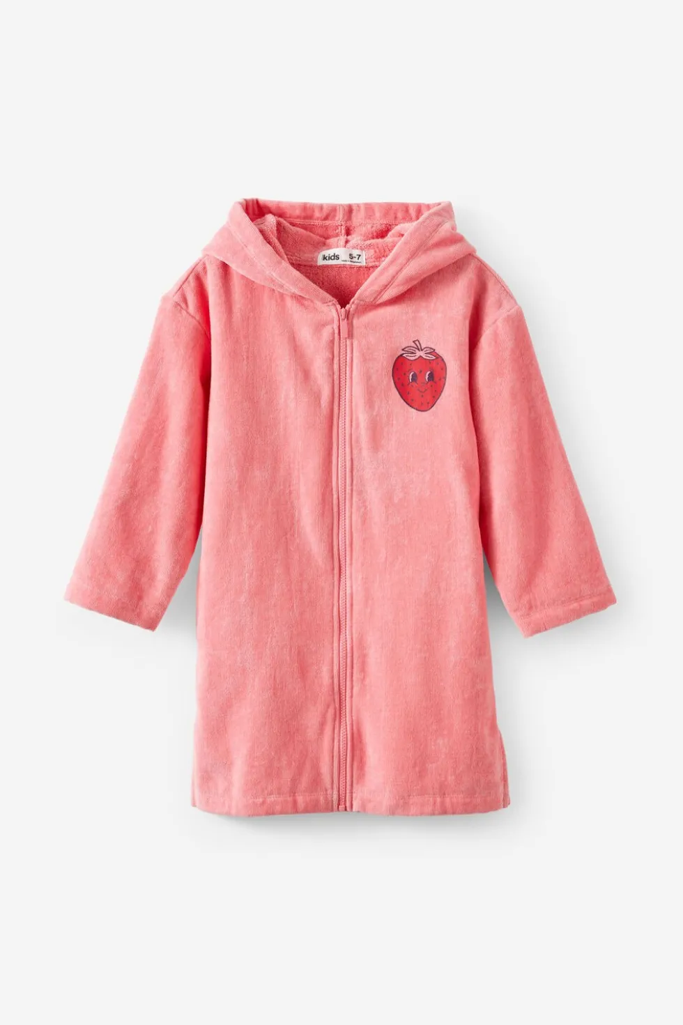 Kids Zip Thru Hooded Towel