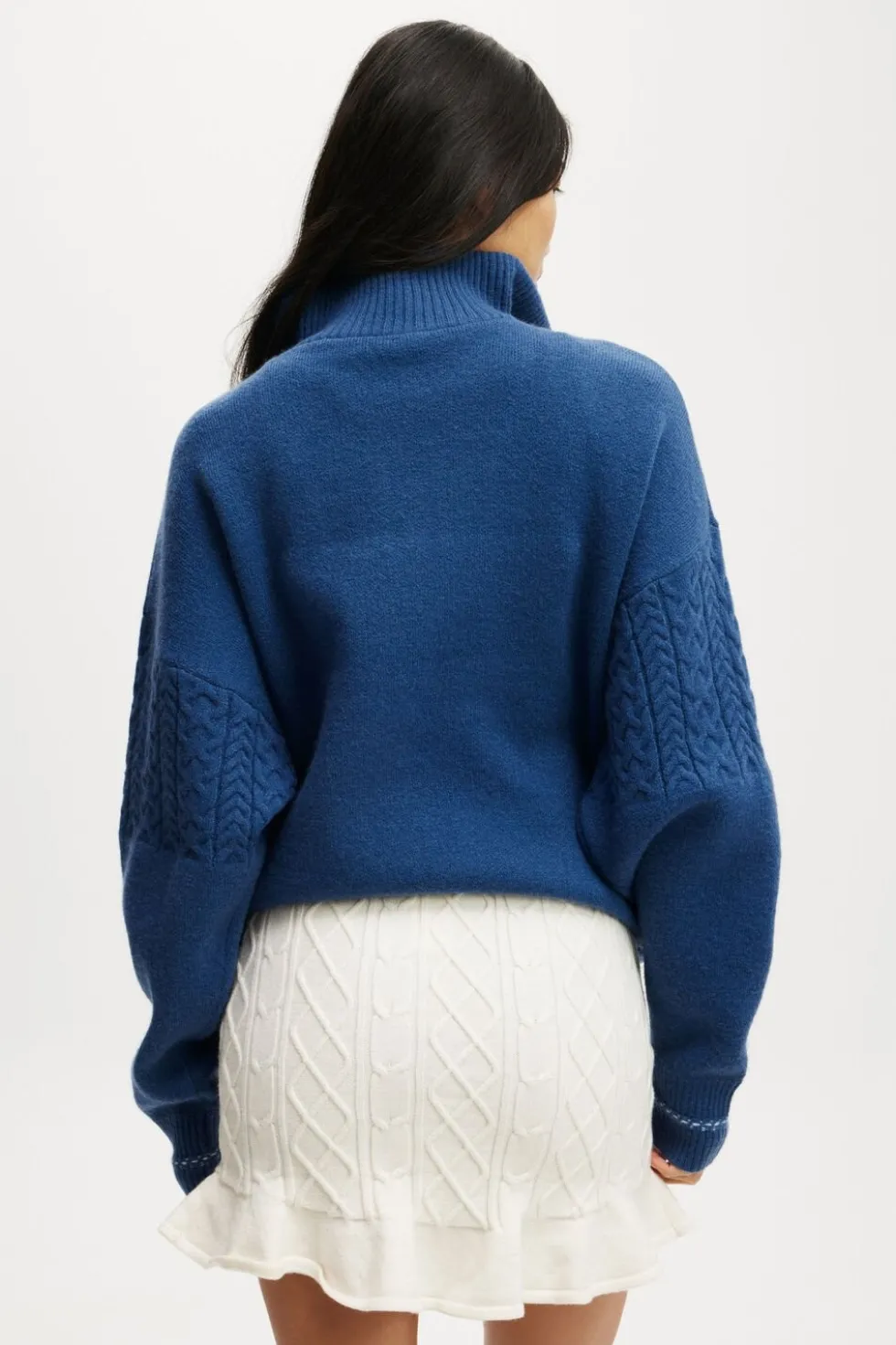 Knit Flippy Skirt