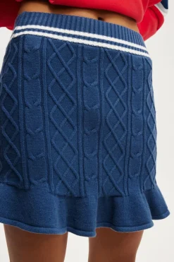 Knit Flippy Skirt