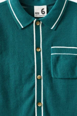 Knitted Short Sleeve Shirt