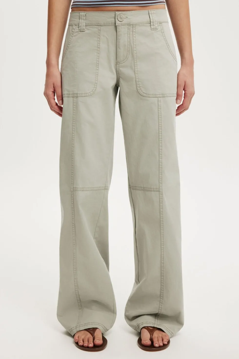 Lexi Low Rise Utility Pant