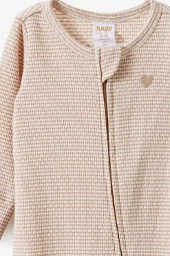 Littlie Organic Long Sleeve Zip All In One Romper