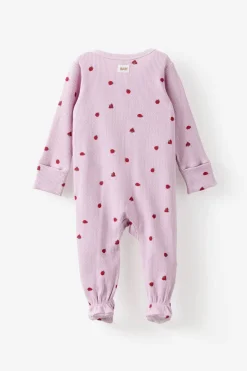Littlie Organic Long Sleeve Zip All In One Romper