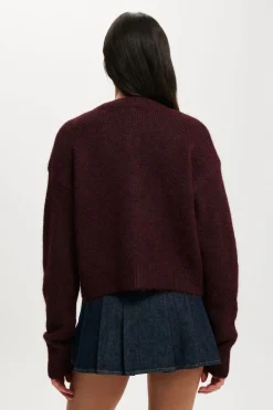 Lofty Luxe Crew Cardigan