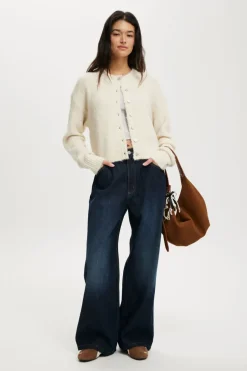 Lofty Luxe Crew Cardigan