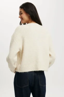 Lofty Luxe Crew Cardigan