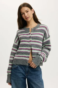 Lofty Luxe Crew Cardigan