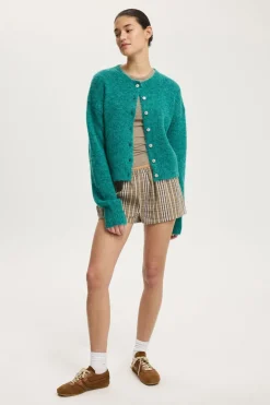 Lofty Luxe Crew Cardigan