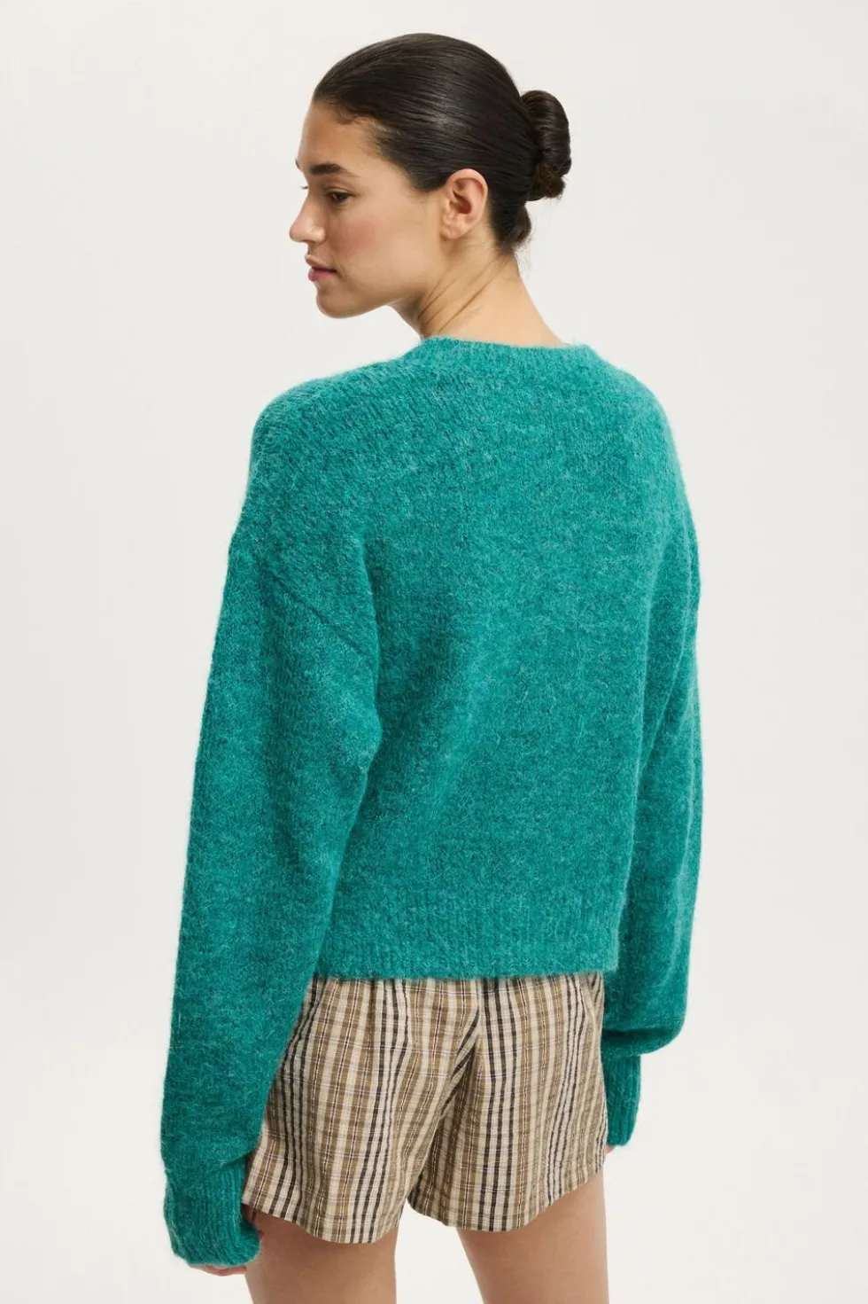 Lofty Luxe Crew Cardigan