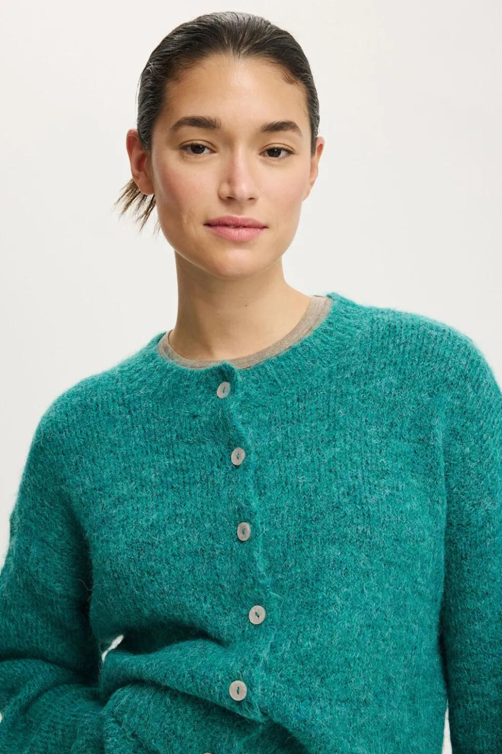 Lofty Luxe Crew Cardigan